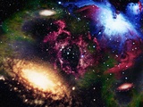 Galaxies and Nebulas of Outer Space