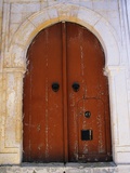 Door in Brown Arch