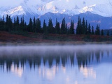 Alaskan Range Reflected in Wonder Lake