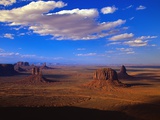 Aerial View of Monument Valley
