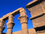 Philae Temple Column Reliefs