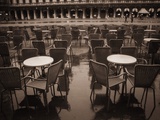 Empty Tables in Piazza San Marco