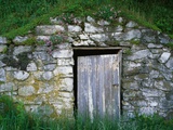 Door to Underground Root Cellar