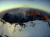 Aerial View of the Mount St Helens Crater Taken after the Eruption