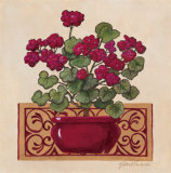 Red Geraniums II