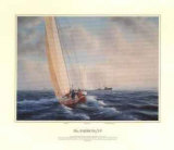 The America's Cup - Australia II v Liberty  1983 (signed)