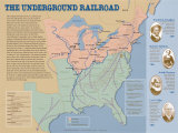 The Underground Railroad Map