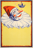 Clown on Yellow Background (c1930)