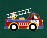 Dogs on Firetruck II