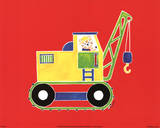 Cat in a Crane