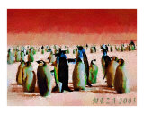 Penguins Socializing