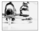 Water Faucet in Black and White