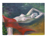 Nude woman