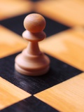 Pawn on chessboard