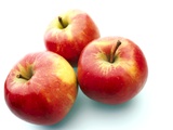 Three apples