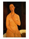 Seated Nude with Necklace
