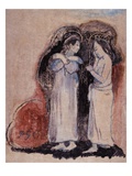 Two Standing Tahitian Women