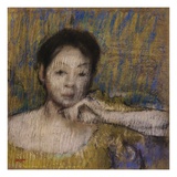 Bust of a Woman  with Chin Resting on Left Hand