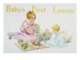 Baby's First LessonFlorence Curtis Elizabeth Choate