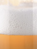Close-up of a Glass of Lager