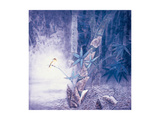 Bird in Bamboo Forest
