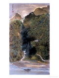 Rowing Boat in Mountains