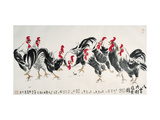Auspicious Chickens