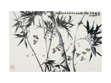 Birds Returning Bamboo Forest