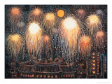 Lantern's Day Celebration at Temple