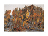 Waving Red Leaves