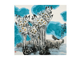 Narcissuses and Bird