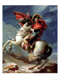 Napoleon Crossing the St Bernard Pass  c1801