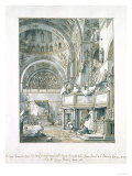 The Choir Singing in St Mark's Basilica  Venice  1766