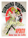Poster Advertising "Quinquina Dubonnet" Aperitif  1895