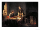 Christ in the House of Martha and Mary