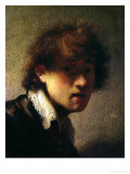 Head of a Young Man or Self Portrait  1629