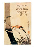 Bird and Bamboo  circa 1830