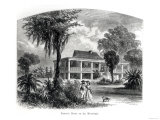 Planter's House on the Mississippi  Engraved by JH Ellawell