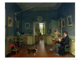 Interior of a Dining Room  1816