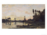 Sunset on the Oise  1865
