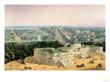 View of Washington  Pub by E Sachse & Co  1852