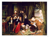 Liszt at the Piano  1840