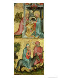 The Annunciation and the Flight into Egypt  from the Buxtehude Altar  1400-10