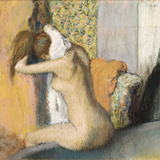 After the Bath  Woman Drying Her Neck  1898