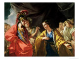 The Clemency of Alexander the Great (356-323 BC) in Front of the Family of Darius III (D330 BC)