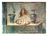 Still Life with Eggs and Thrushes  from the Villa Di Giulia Felice  Pompeii