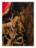 The Last Judgement  Detail of the Fall of the Damned to Hell  circa 1445-50