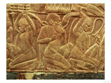 The Enemies of Egypt Vanquished and Enslaved  Detail from the Inside of One of the State Chariots