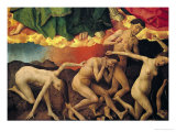 The Last Judgement  Detail of the Entrance of the Damned into Hell  circa 1445-50