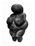 The Venus of Willendorf  Side View of Female Figurine  Gravettian Culture  Upper Paleolithic Period